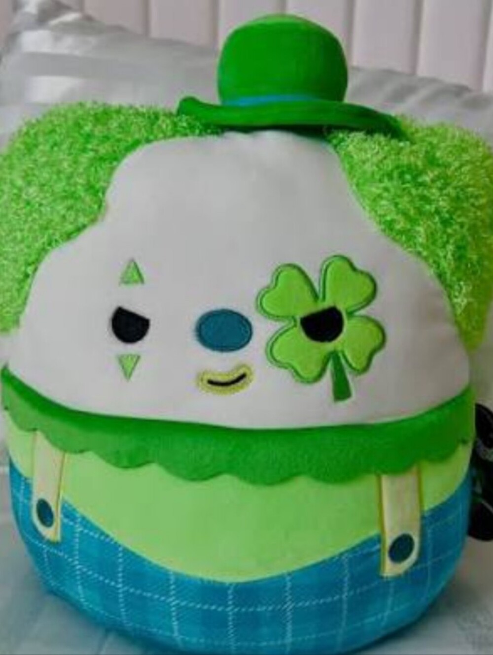 12-inch Squishmallows Select Series Mike the St. Patty's Day Clown NWT